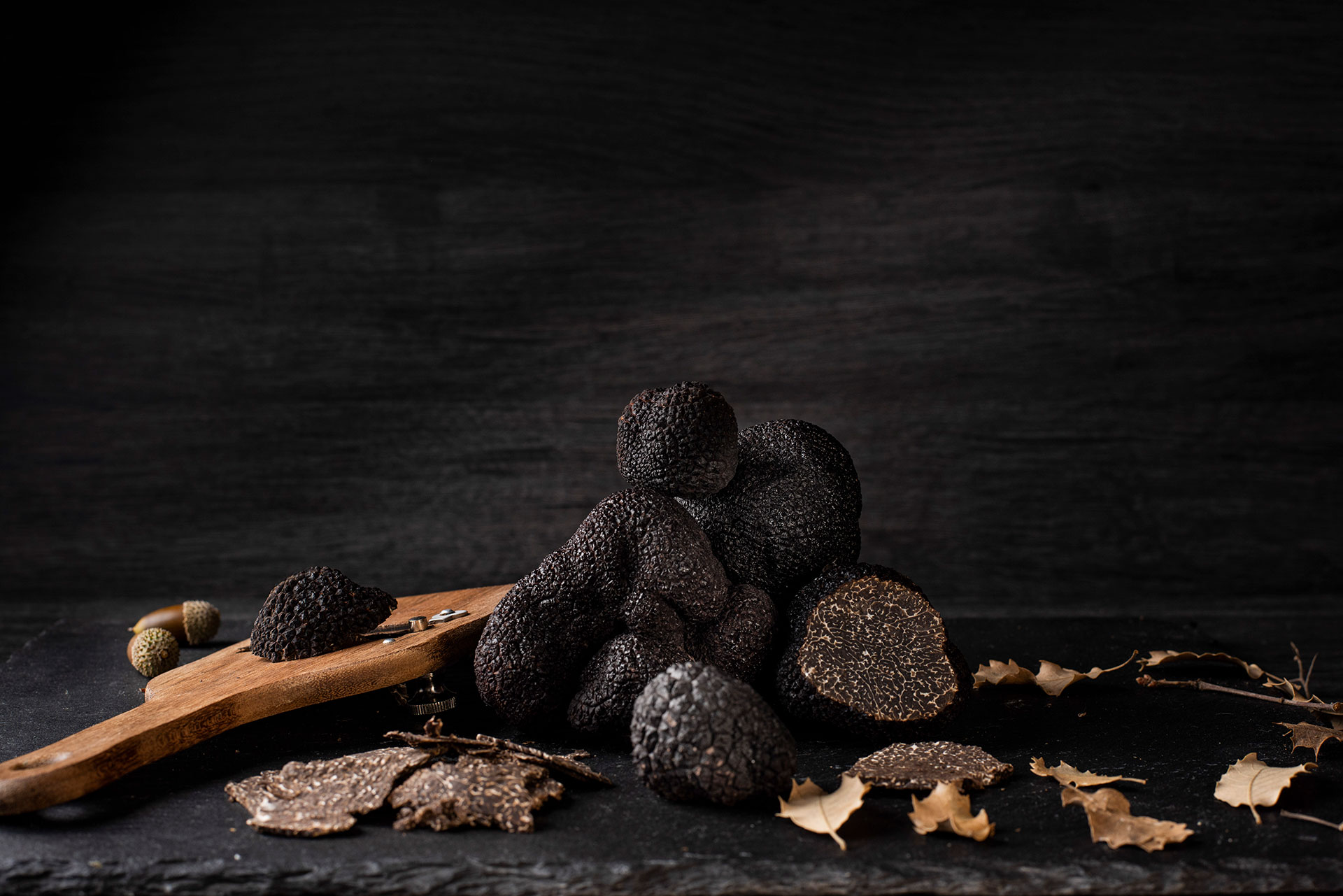 Trufalia bodegón trufas